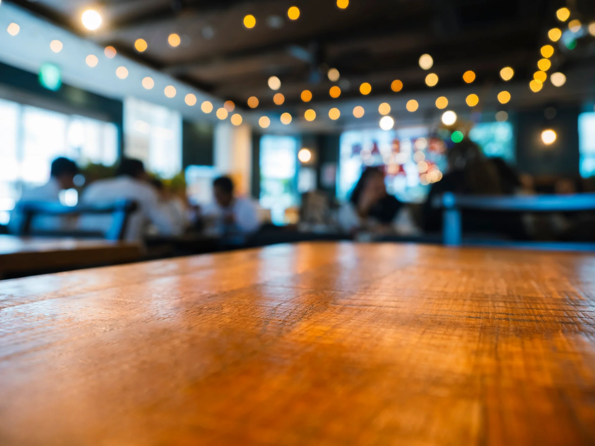 Restaurant bar interior